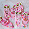 Children's jewelry, acrylic set, necklace and bracelet for princess, ring, hairgrip, wholesale