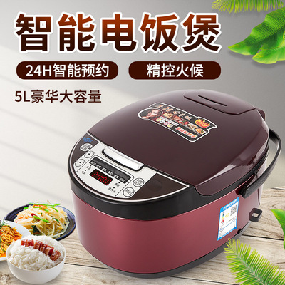 intelligence Square Shape Rice cooker household 5L Reservation Timing multi-function Cookers gift