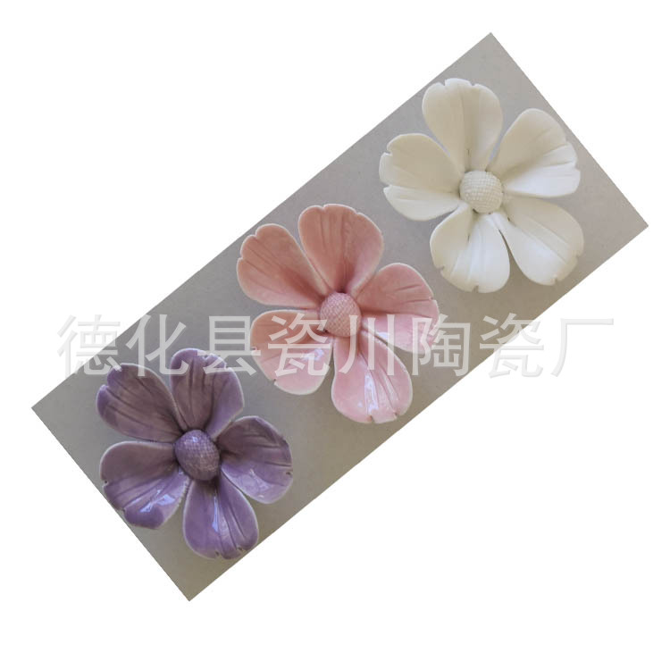 陶瓷花手工捏花
