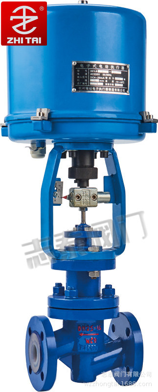 电动高温单座套筒式调节阀/法兰调节阀