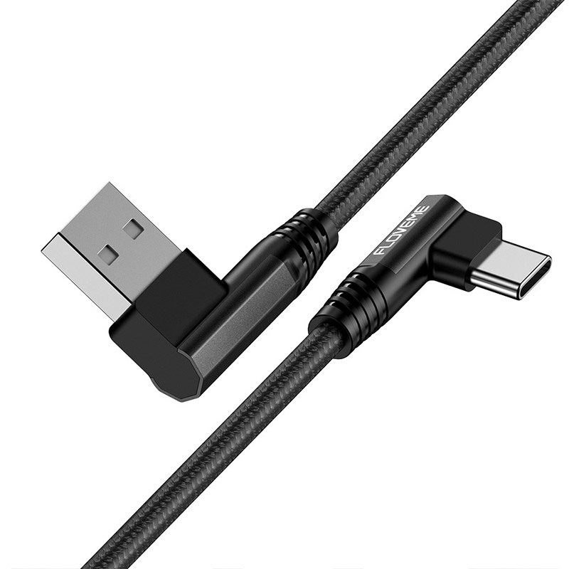 Floweme's new phone woven elbow fast charging data cable_voghion.com