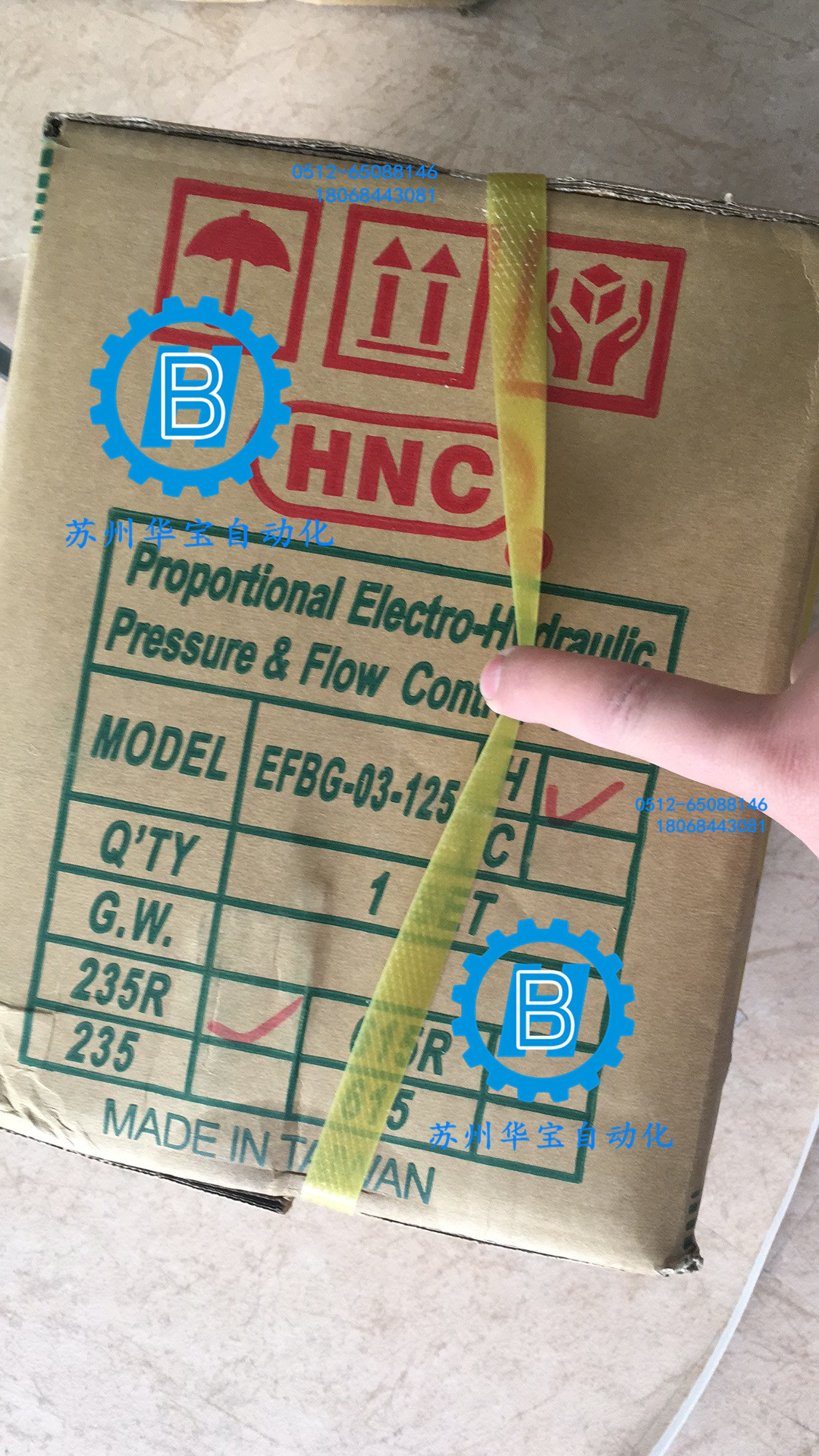 台湾机立HNC比例阀EFBG-03-125比例压力流量,全新原装正品