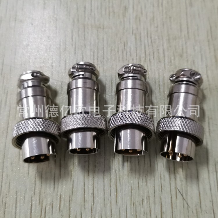 航空插头公反装  五芯 5P航天医疗设备连接器 工业插头航空转接头