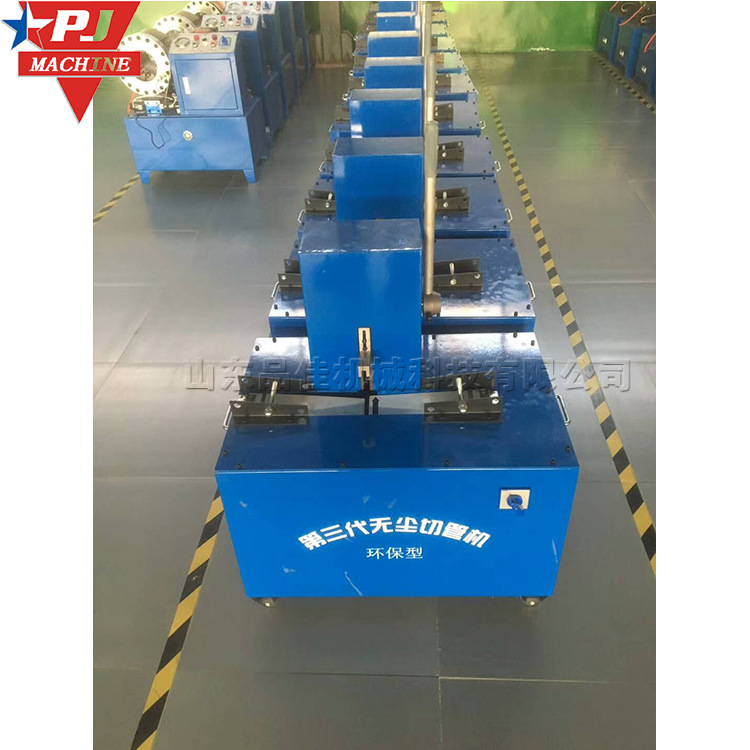 51型高压胶管切管机 钢丝缠绕胶管液压断管机 棉线管维修切割机