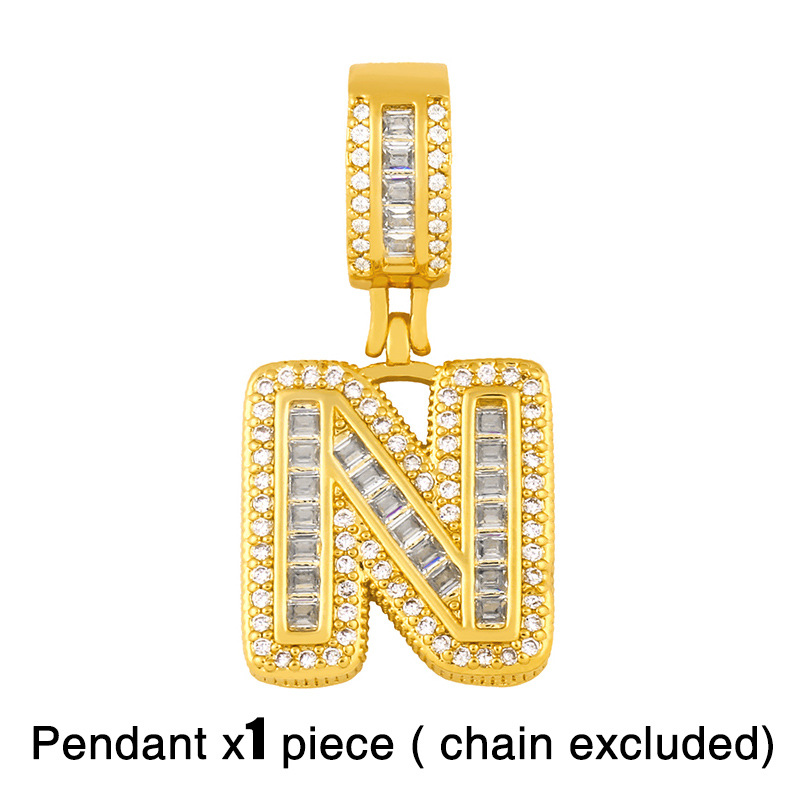 Vente Chaude 26 Lettres Anglaises Pendentifs Collier Bricolage display picture 4