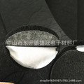 厂家定制黑色圆形自粘背胶不织布脚垫 家具桌椅防滑保护毛毡脚垫