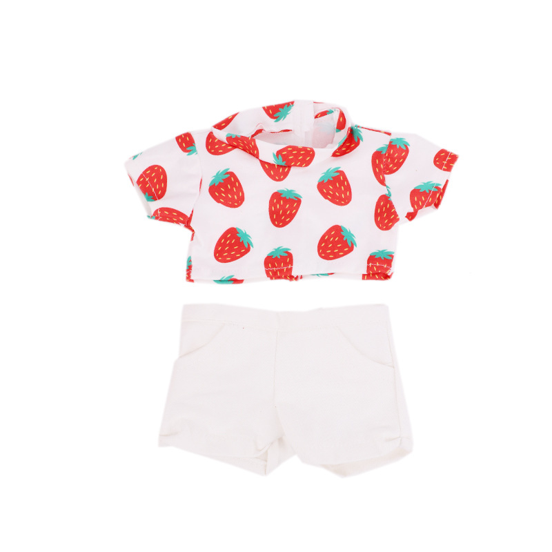 Nuevo 18 pulgadas American Girl Doll accesorios ropa traje 43cm xiafu muñeca vestir juguete fábrica pelo recto
