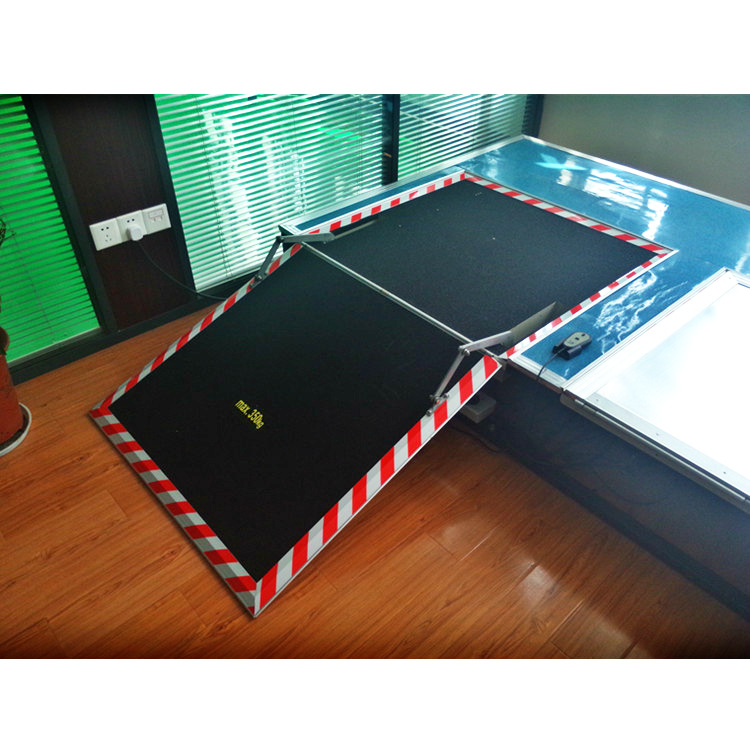 信德泰克公交车用残疾人轮椅升降导板 电动轮椅上车斜坡板