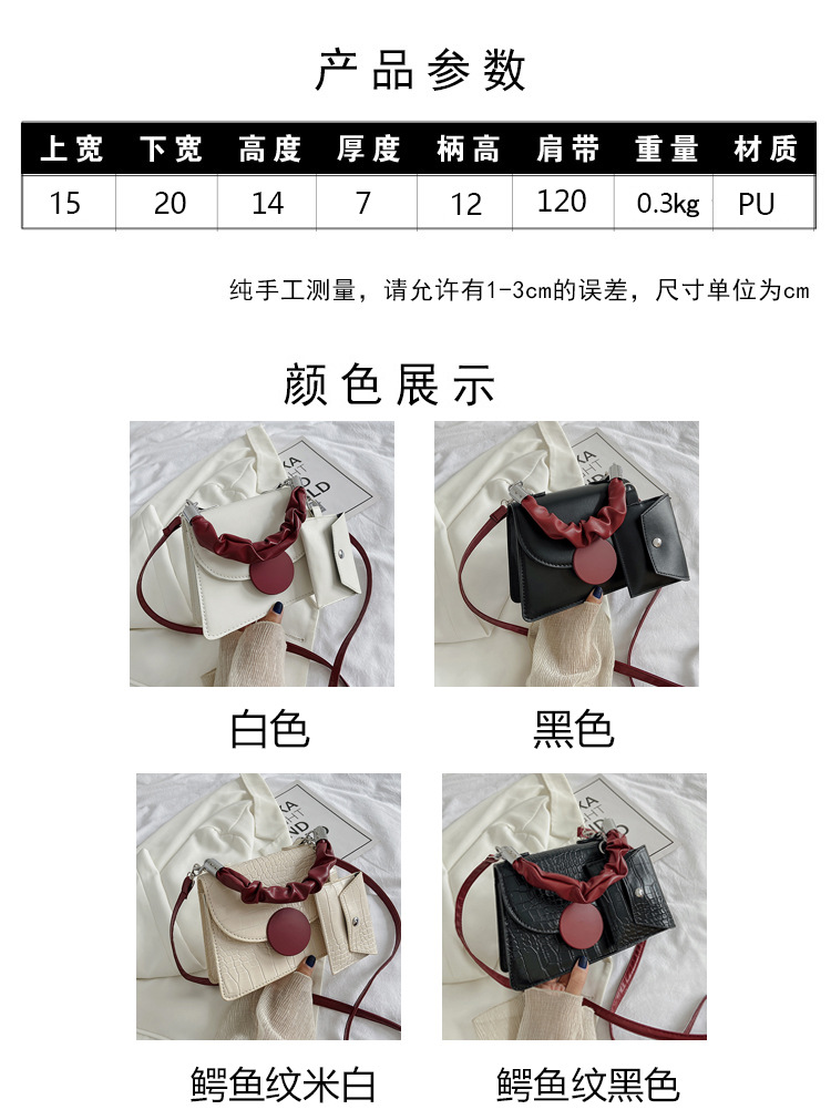 Fashion Messenger Small Square Bag display picture 21