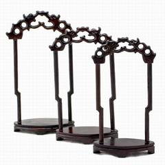 Wooden jade pendant hanger, jade drop rack, dragon jade pendant, pendant jade pendant jewelry stand, jade ornament necklace display rack