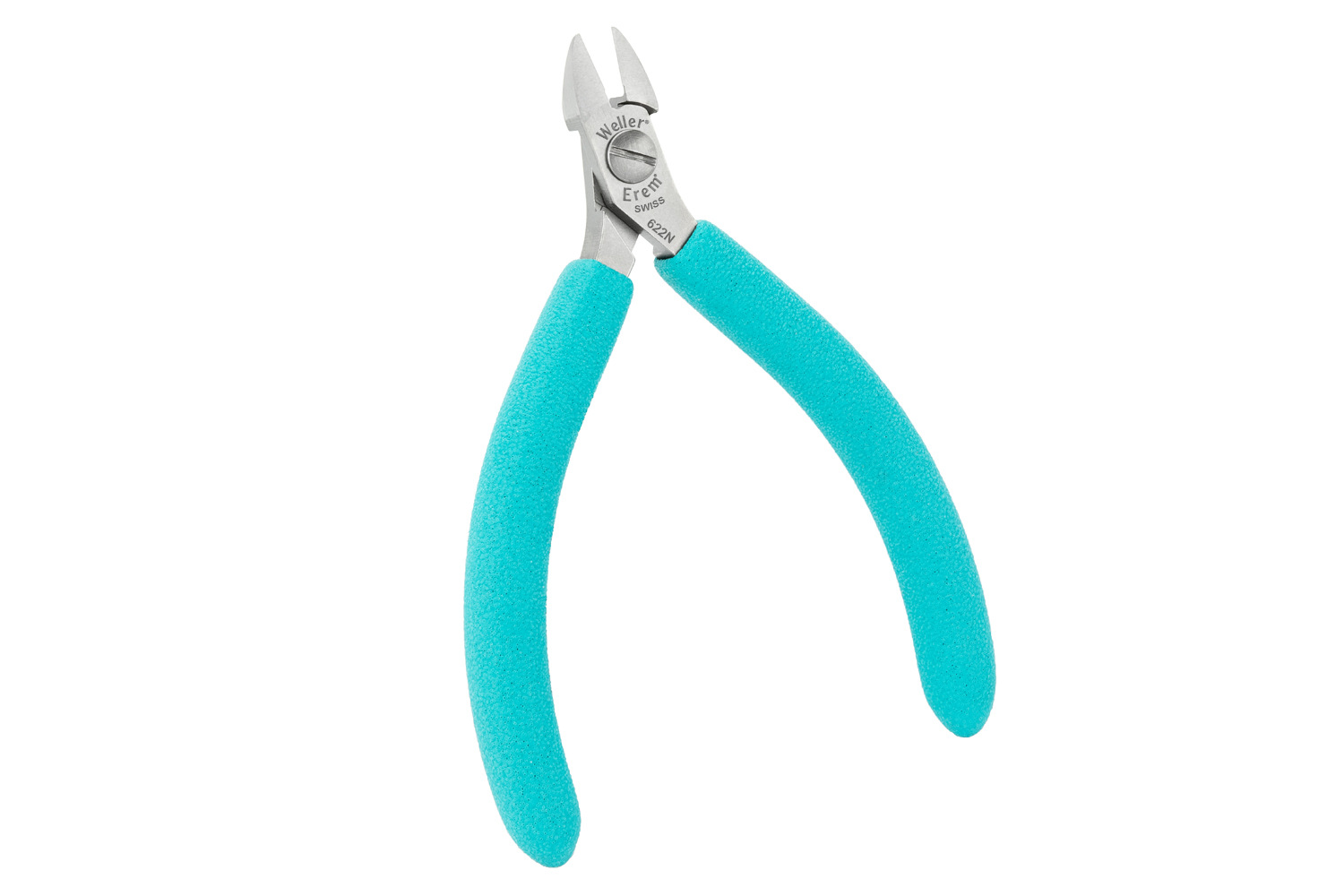 瑞士进口Erem剪钳622N斜口钳椭圆头600微型系列静电防护用于SMD