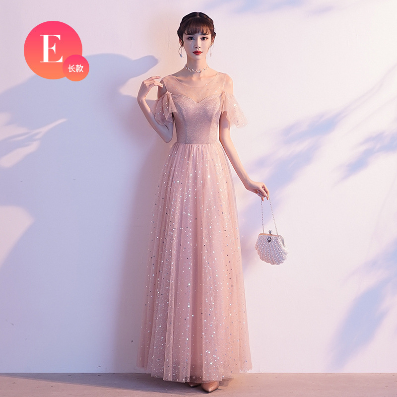 evening dress host singers performance choir dresses Bridesmaid dress