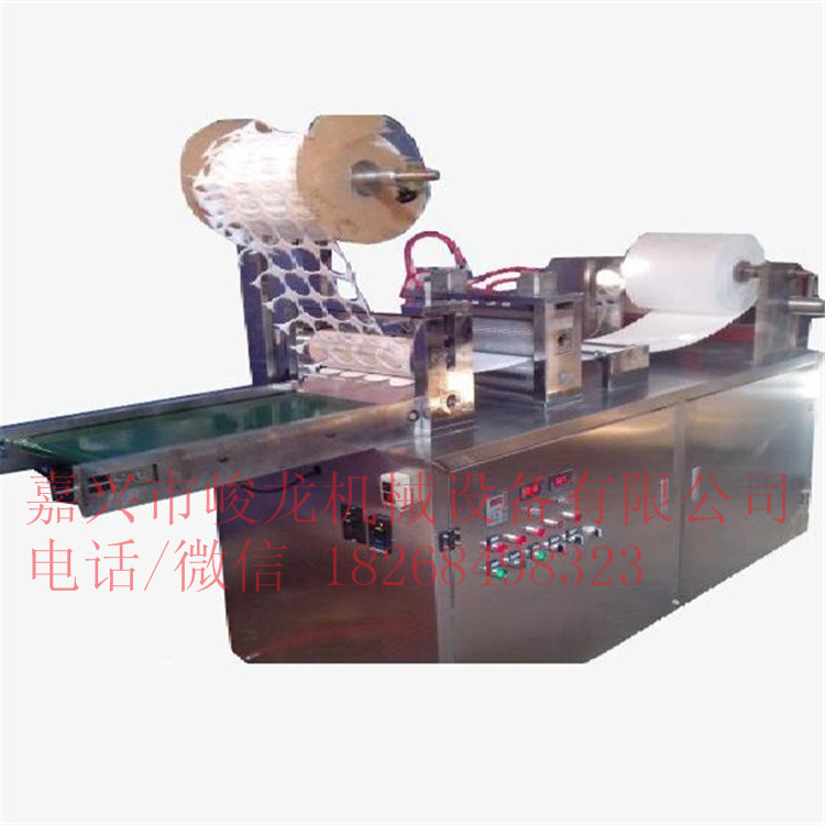 JL-XY新型无纺布圆片卸妆棉片机 圆片化妆棉机械设备 滚切圆片式