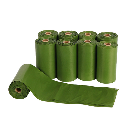 Cross-border degradable dog poop bags Green biodegradable pet waste bags
