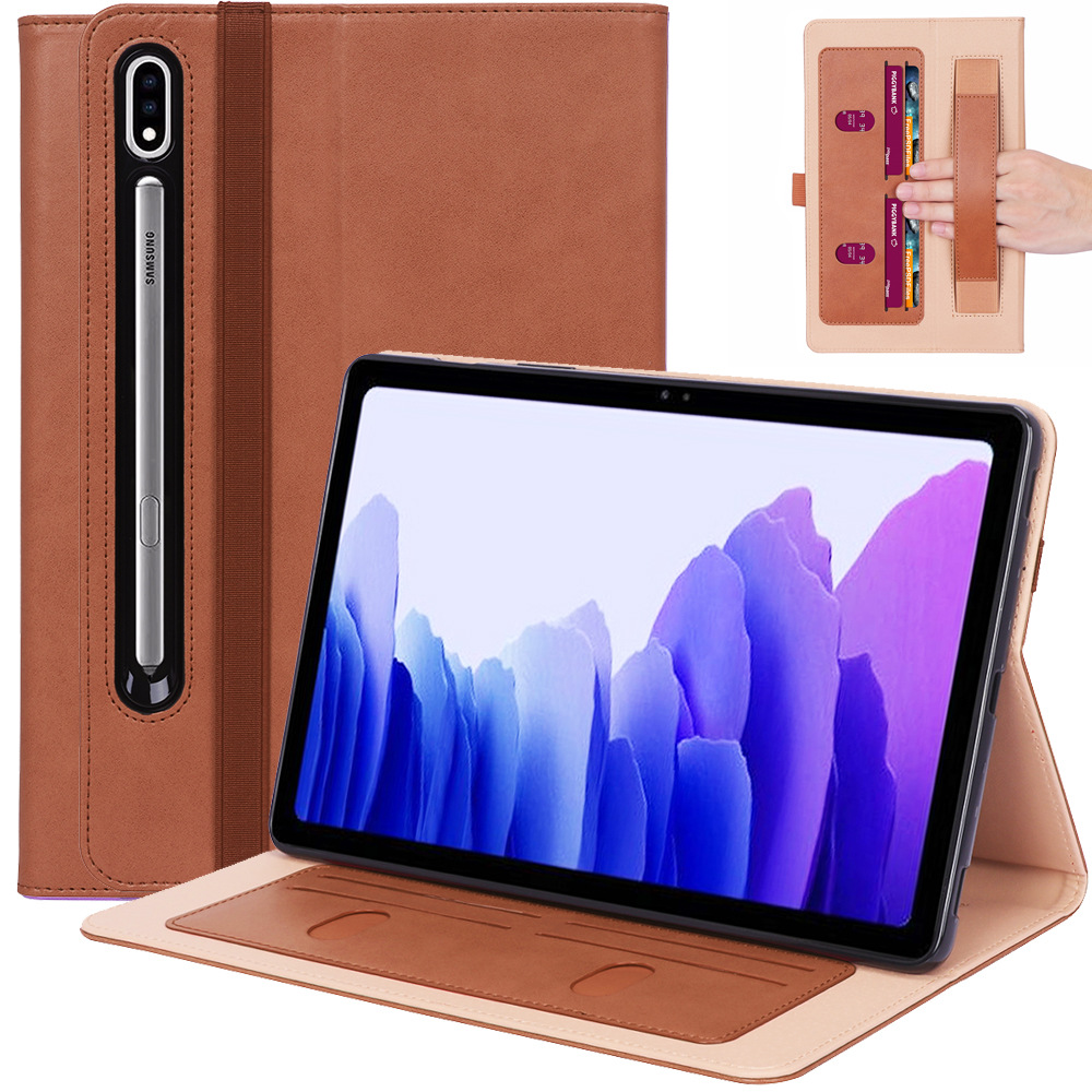 Suitable for Samsung TAB S7 11 -inch T870 retro lines hand holding…