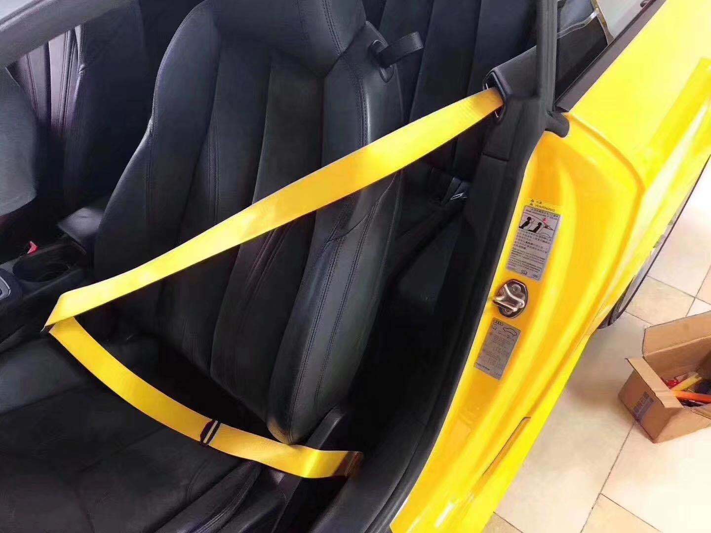 Cross-Border Car Modification Seat Belt 4.8cm Wide High-Quality Colorful Modification Seat Belt Universal Car Accessories