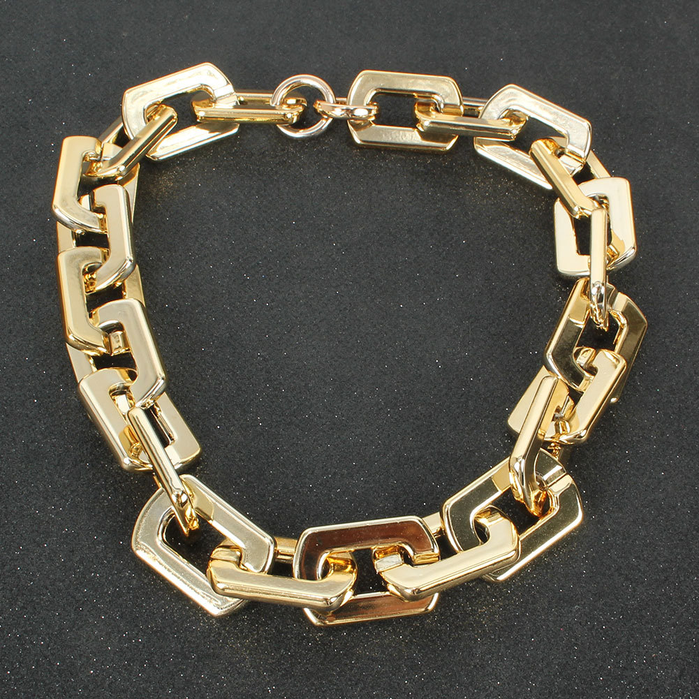 Fashion Square Thick Chain Necklace Wholesale display picture 5