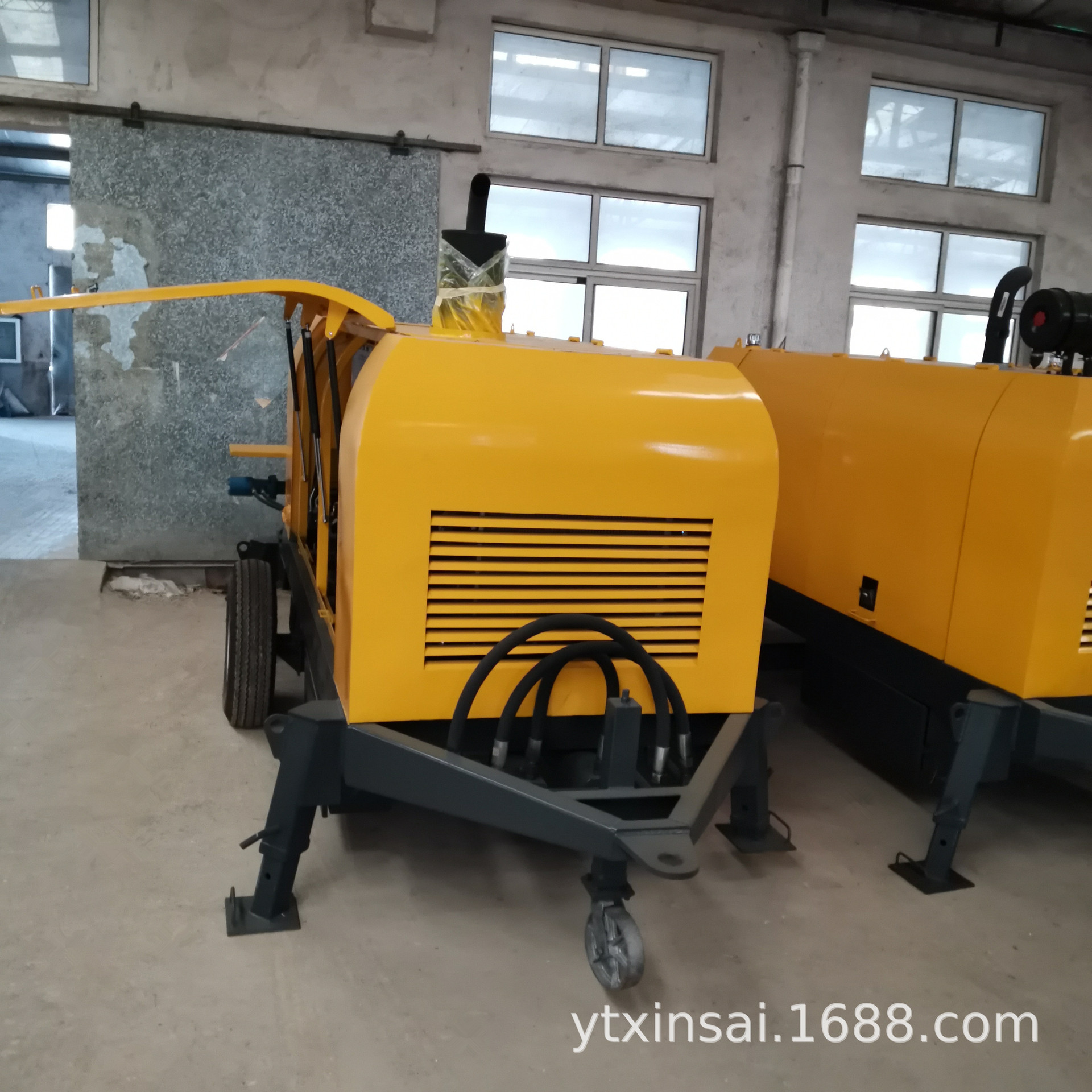 40柴油拖泵 道依茨柴油地泵 混凝土泵机 柴油机地泵