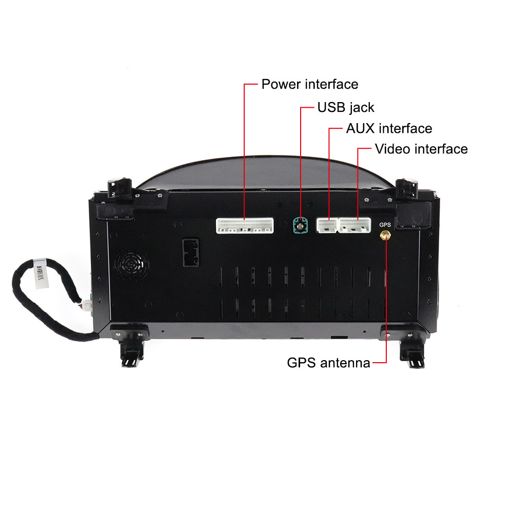 Suitable for Toyota Alphard 20 Series 12.3inch Android Large-Screen Smart Dashboard 2006-2014