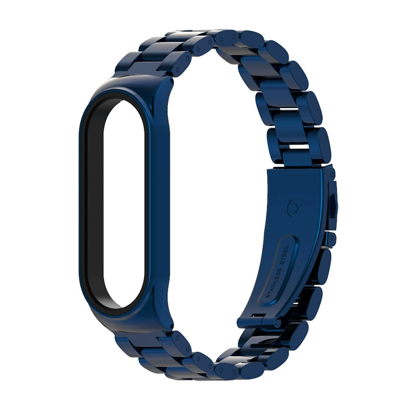 Совместимо с Amazfit Band 7 Huami браслет 5 лент металл три бусины Strite Magland Magnetic Magnetic Suffering