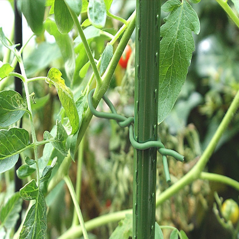 TPR herramienta de encuadernación de alambre suave vinculante de alambre fijo olla conformación Flor de plástico recubierto de alambre de hierro suave Alambre de hierro