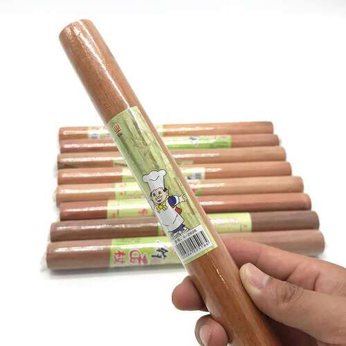 Solid wood rolling pin, rolling pin, kitchen utensils, rolling pin, wooden products, solid wood dumpling leather rolling pin, two yuan store wholesale