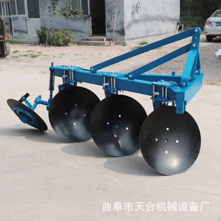 拖拉机后置双向圆盘犁水旱两用开荒除草圆盘耙多规格型号可选