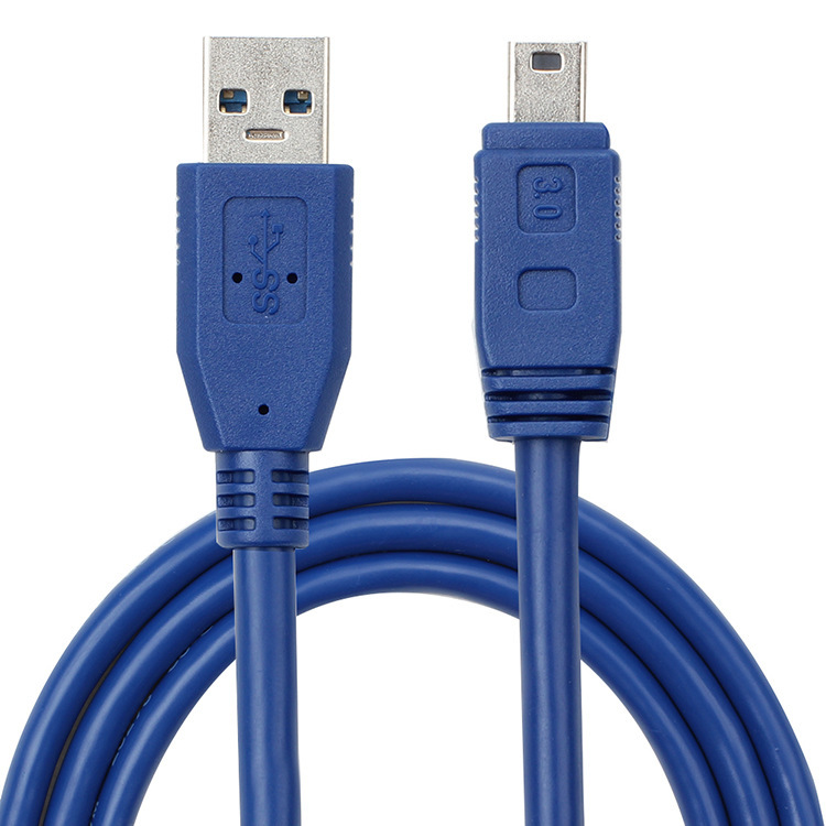10p cable T-type Square port 1 m USB3.0 to MINI 10PIN data cable A male to MINI USB