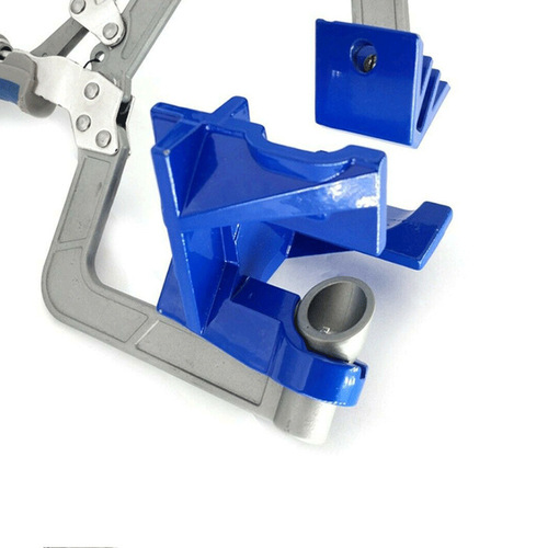 Multifunction Angle Punching Clamping Tool 90-Degree Right-Angle Clamp Holding Fixture Woodworking Right-Angle Clamping Tool