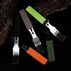 Universal street tableware, pocket knife stainless steel, fork, whistle, spoon