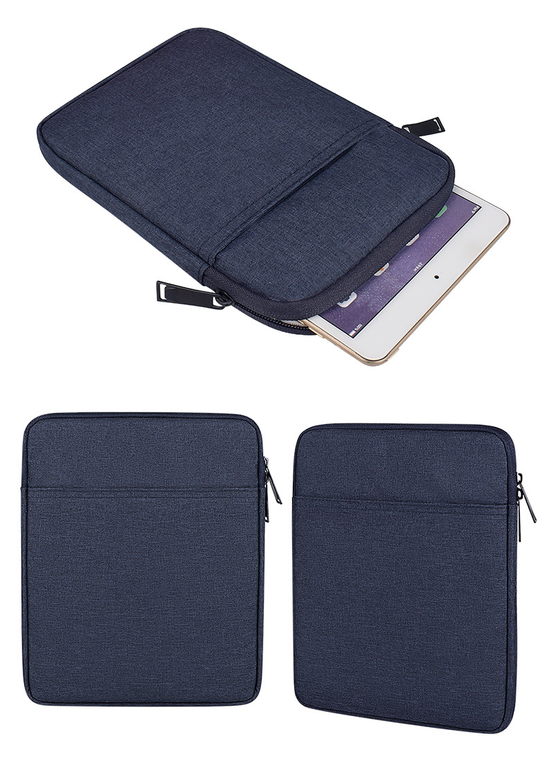 The inner liner of the ipad tablet bag is a portable storage bag suitable for business trips. It is light and thin and can be printed with a logo undefined