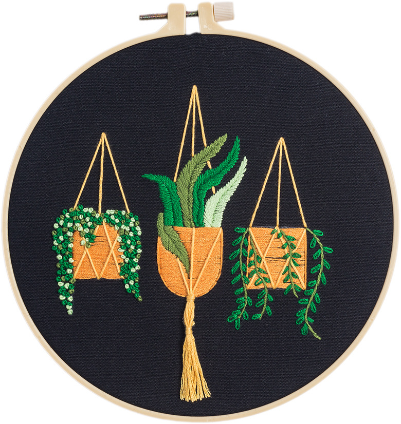 manual Beginner introduction Embroidery DIY Fabric art Cross stitch Material package European style Frame painting Kit Cross border