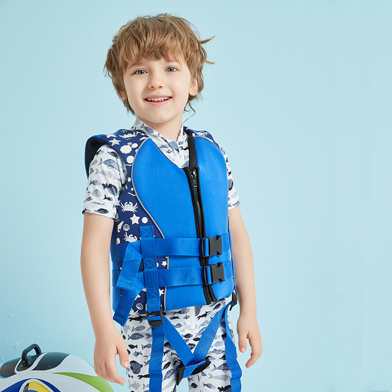 儿童救生衣加跨带