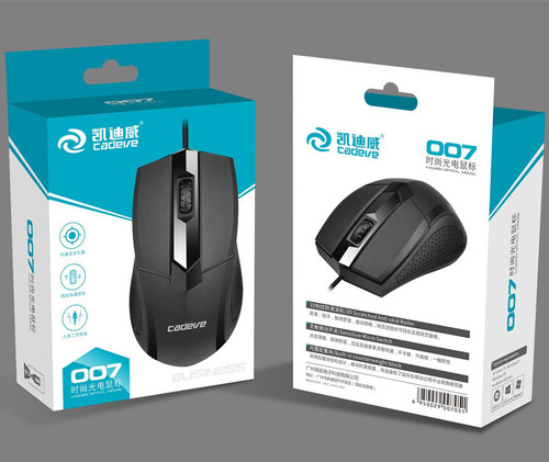 Kaidiwei 007 wired mouse USB home game business office desktop laptop mouse factory