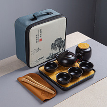 厂家批发定窑西施壶功夫茶具套装商务促销陶瓷白瓷礼品定制LOGO