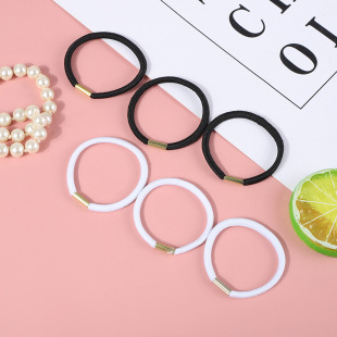 High elastic horse buckle rubber band iron buckle rubber band DIY accessories hair rope hair band Taobao Tmall gift factory direct sales