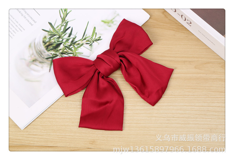 日系甜美jk网红ins风邻家女孩制服复古大蝴蝶发夹