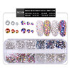 Nail decoration, jewelry, diamond shiny set, 1440 pieces