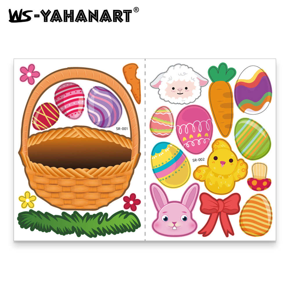 SR001-002 부활절 바구니 문 교수형