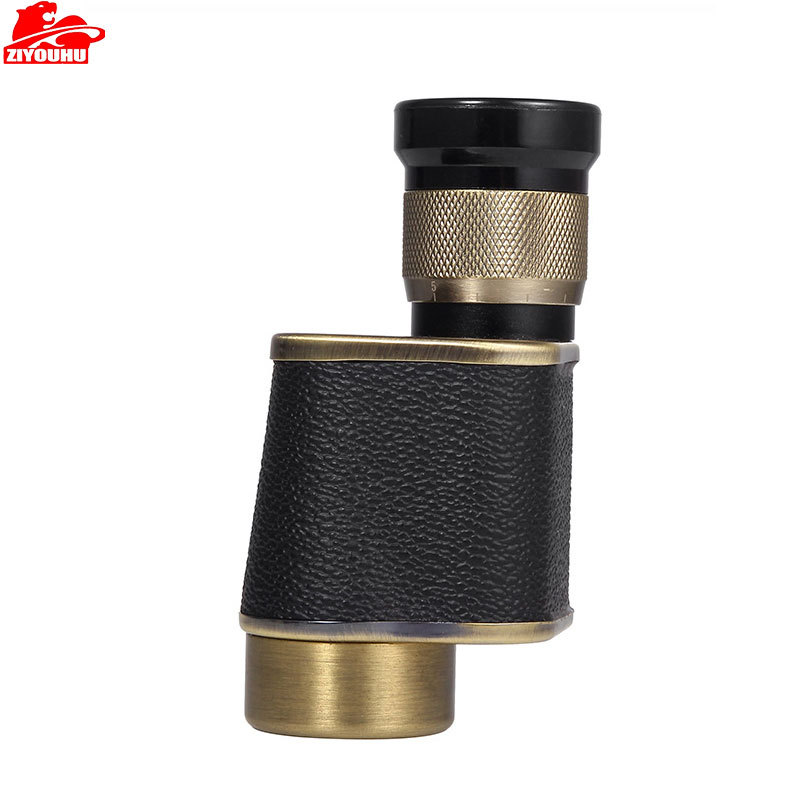 ZIYOUHU 德国毛瑟紫膜微光可视迷你高清高倍单筒望远镜一件代发