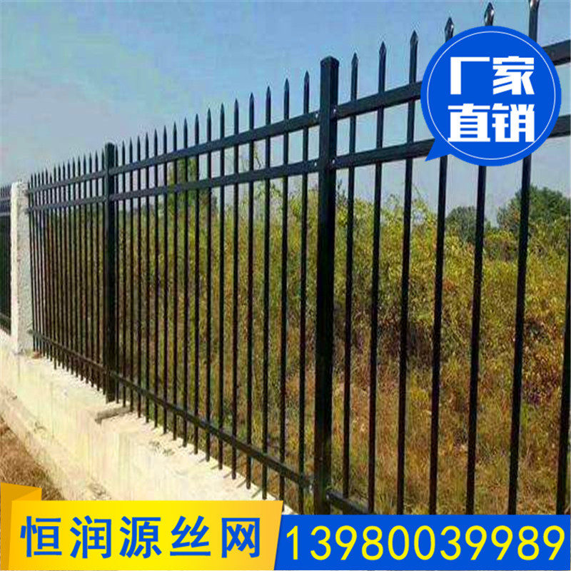 成都锌钢护栏厂家专业生产组装式镀锌管围墙护栏厂区学校铁艺护栏
