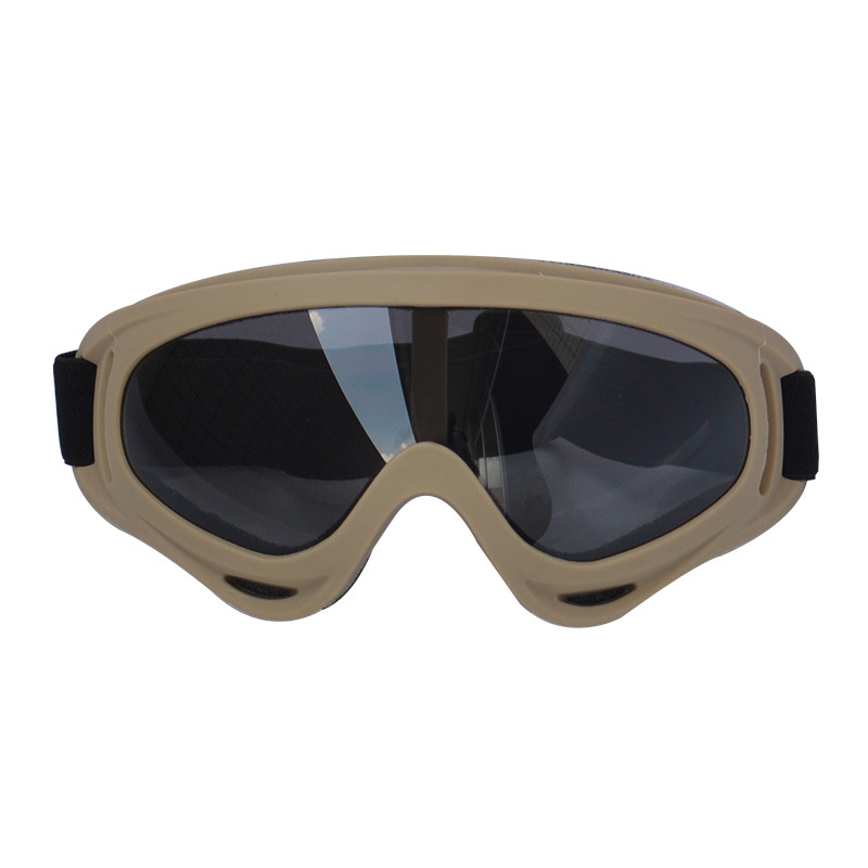 X400 Farbe gerahmte ilver graue Windschutzscheibe, Motorrad-Offroad-Radfahren Glae, Skifahren Goggle, Bergsteigen_voghion.com