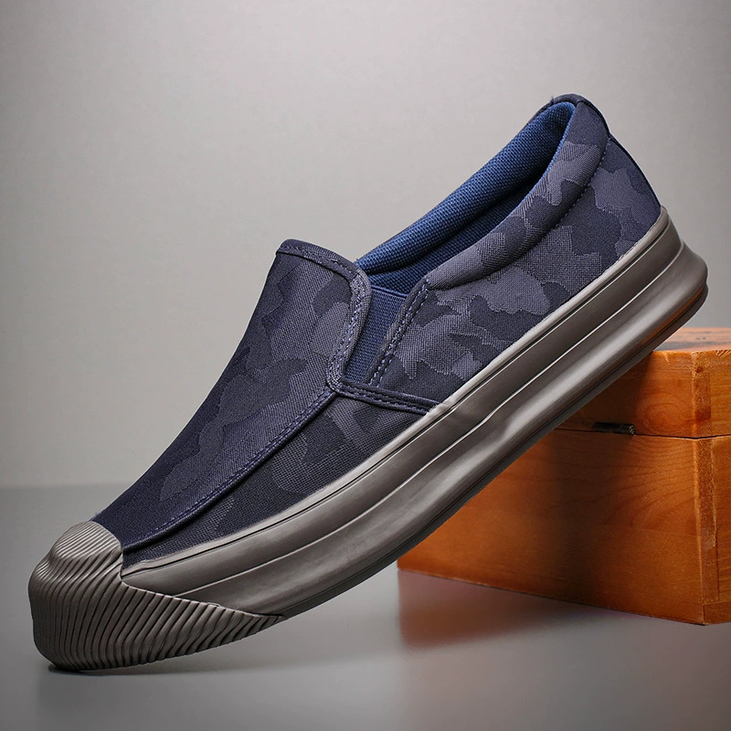宝达 Cloth fashion camouflage sneakers, casual shoes