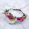 Hair accessory, cloth for bride, European style, for bridesmaid, wholesale
