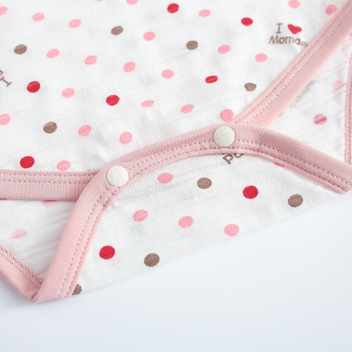 I Love Mom and Dad Summer Thin Infant and Toddler Coveralls Triangle Harness Clothes for Male and Female Babies One-piece Outdoor Romper Suit