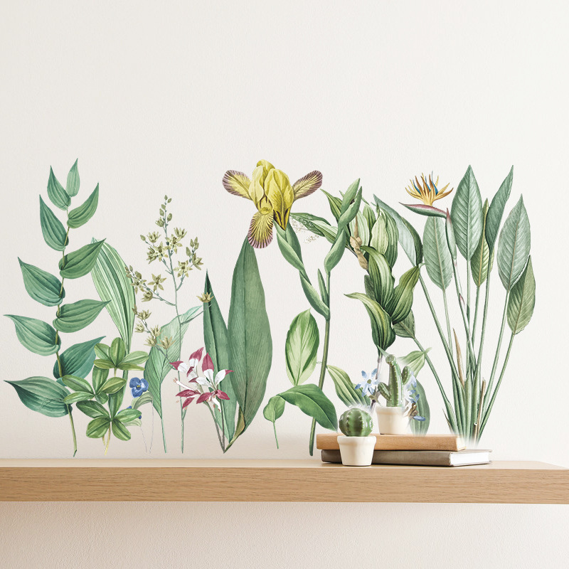 Nouveaux Stickers Muraux De Langue De Fleur De Plante display picture 6