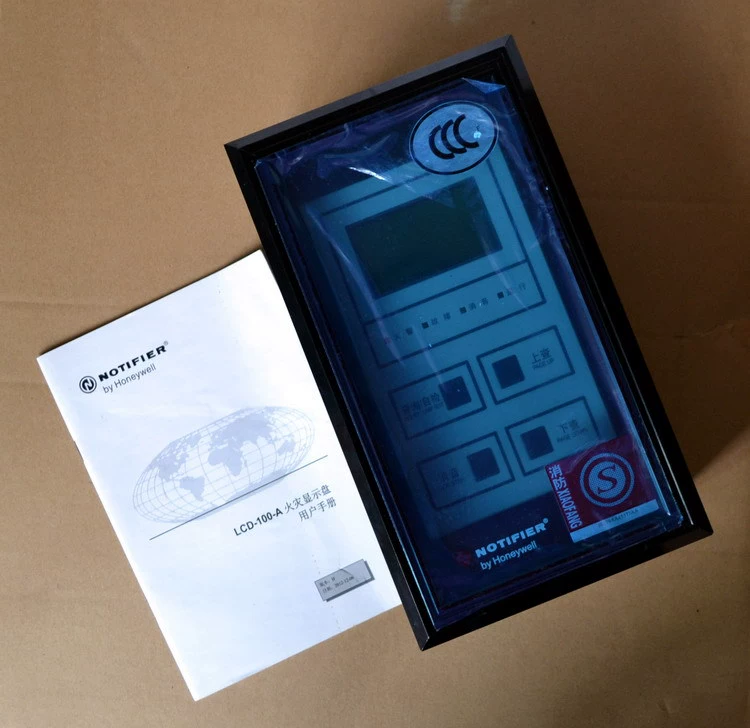 Оригинальный напольный дисплей NOTIFIER LCD-100-B/64 с основанием