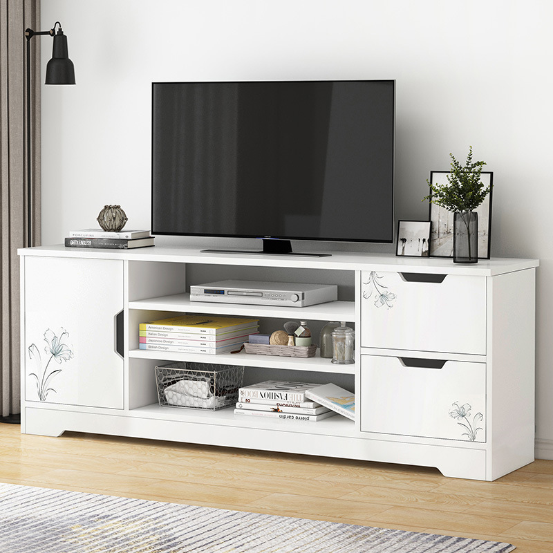 Modern Simple Nordic TV Cabinet Coffee Target Set Set Living Room bedroom Furnishing Simple Small Unit TV Cabinet