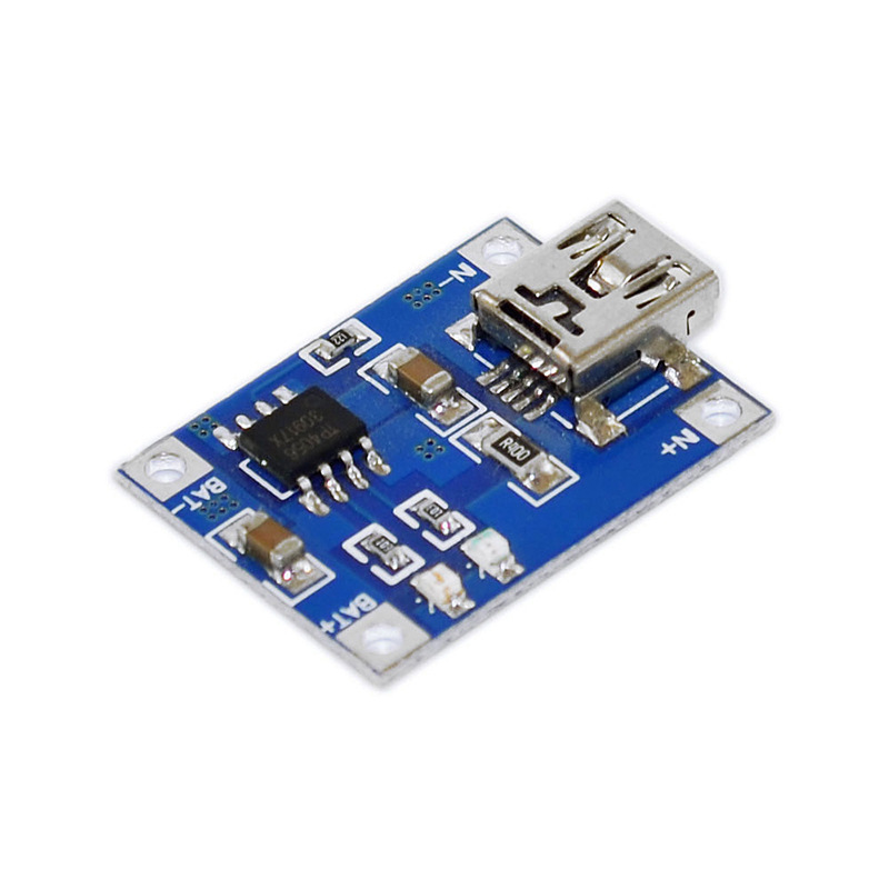 TP4056 1A锂电池专用充电板充电模块锂电池充电器 Mini USB接口