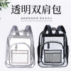 Amazon Best Sellers capacity PVC transparent Korean Edition Backpack lady Trend currency waterproof student schoolbag